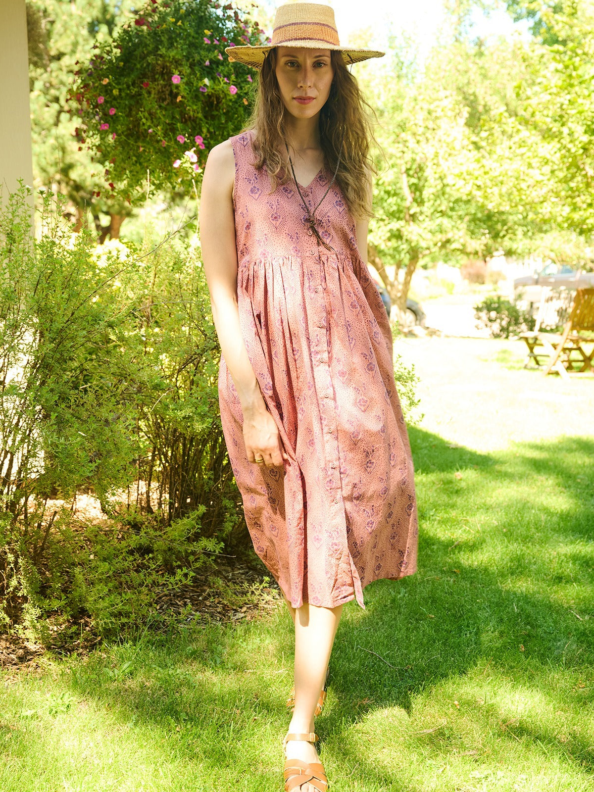 Olivia Dress - Rose
