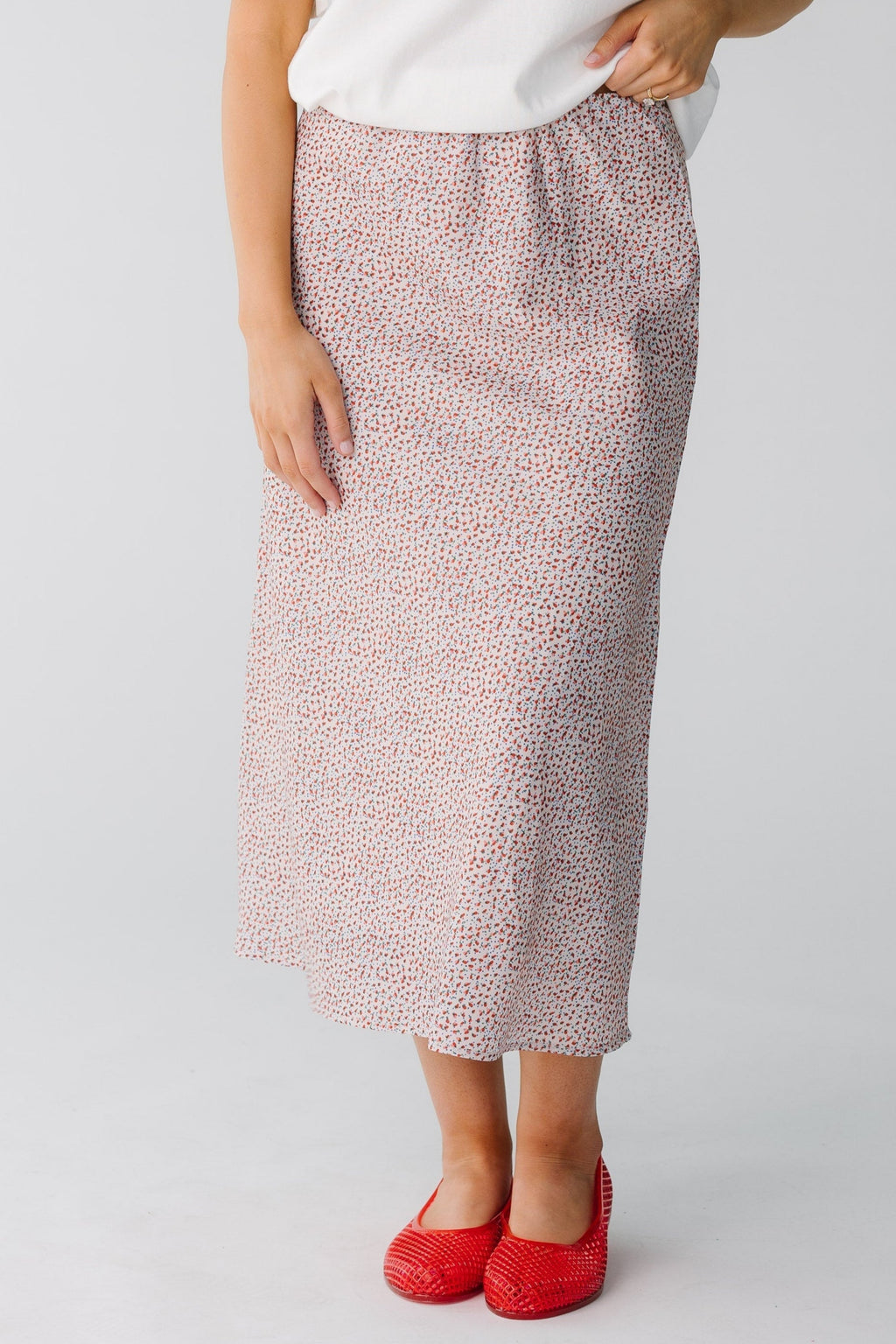 Brass & Roe Meadow Midi Skirt