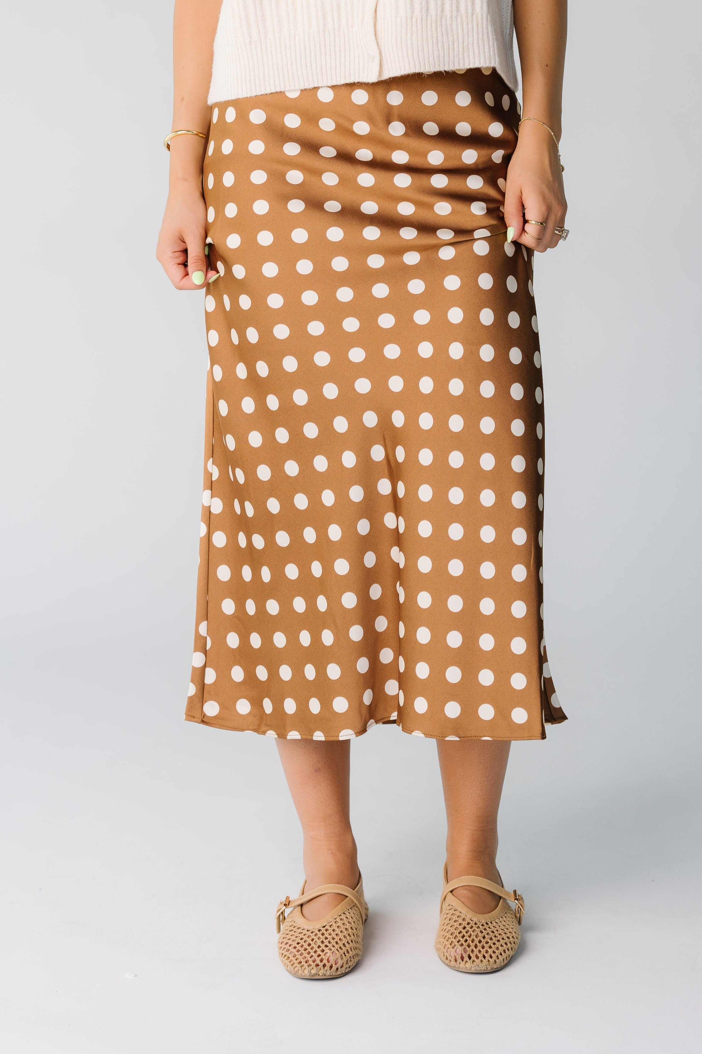 Lanie Polka Dot Skirt