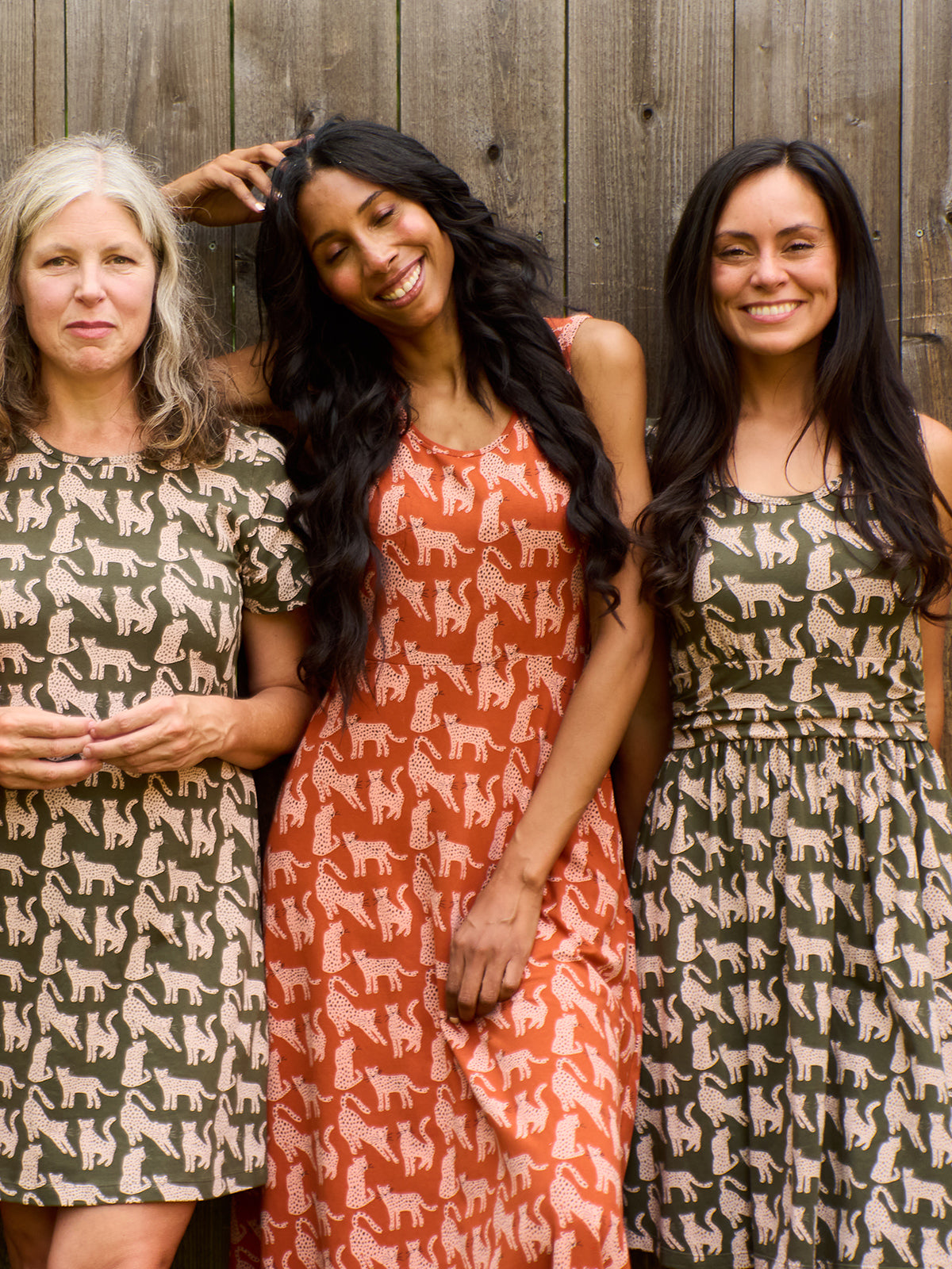 Vero Maxi Dress - Leopard Sienna